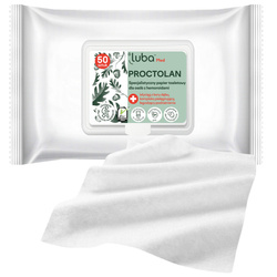 21058 Luba MED PROCTOLAN nawilżany papier toaletowy na hemoroidy