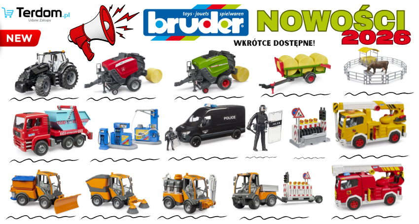 Bruder Nowości 2026!!!