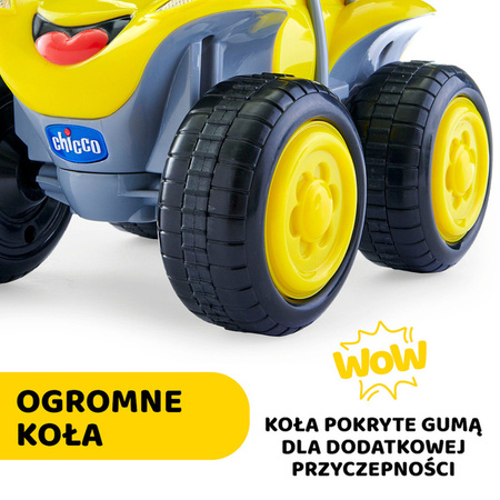 CHICCO 41913 samochód billy rc żółty 2l+