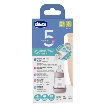 CHICCO 21939 perfect 5 0m+ 150 ml wolny przepływ