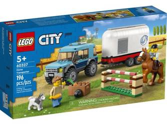 LEGO 60327 City - Przyczepa do przewozu koni