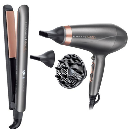 Zestaw Remington Keratin Protect AC8820 Suszarka i S8598 Prostownica