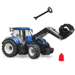 Bruder 03121 Traktor New Holland z ładowaczem