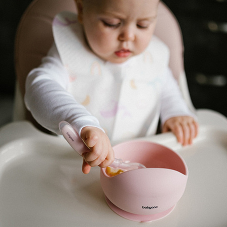 Babyono 785/03 Elastyczna Łyżeczka z Miękkiego Silikonu