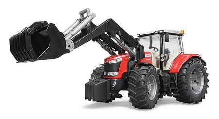 Bruder 03047 Traktor Massey Ferguson z ładowaczem