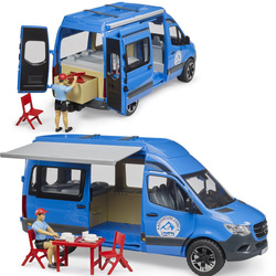 Bruder 02684 Mercedes-Benz Sprinter Camper z figurką kierowcy