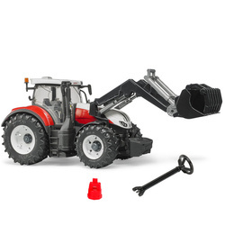 Bruder 03181 Traktor Steyr odkręcane koła + ładowacz