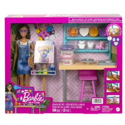 BARBIE PRACOWNIA ARTYSTYCZNA, zestaw z lalką