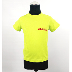 CLAAS 110cm LIMONKOWA Koszulka haftowane logo bawełna