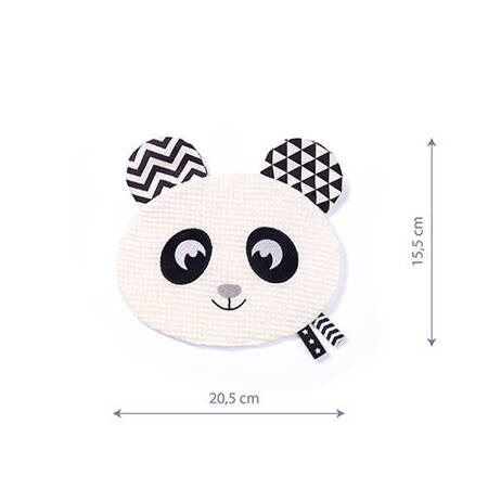 BABYONO 1533 Przytulanka - szeleścik HAPPY PANDA BLINK & SMILE 