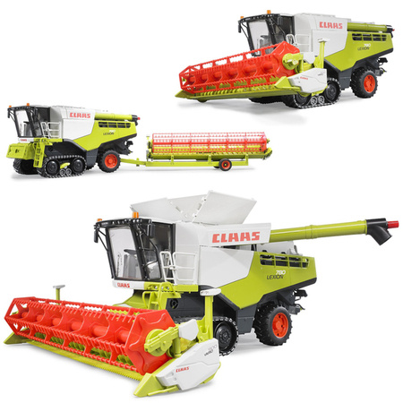 Bruder 02119 Kombajn Claas Lexion na gąsienicach!!