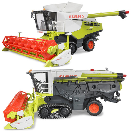 Bruder 02119 Kombajn Claas Lexion na gąsienicach!!