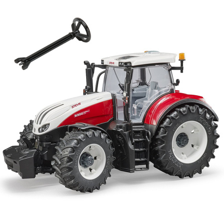 Bruder 03180 Traktor Steyr 6300 Odkręcane koła New