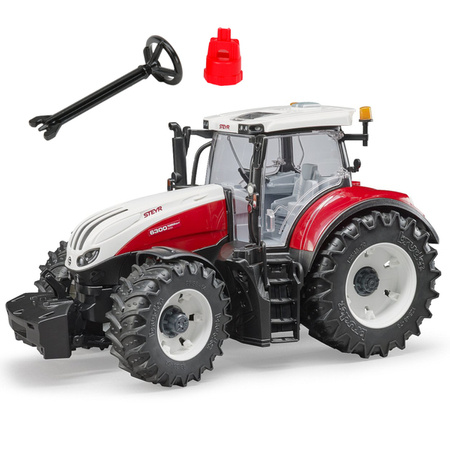 Bruder 03180 Traktor Steyr 6300 Odkręcane koła New