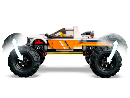 LEGO 60387 CityPrzygody samochodem terenowym z napędem 4x4