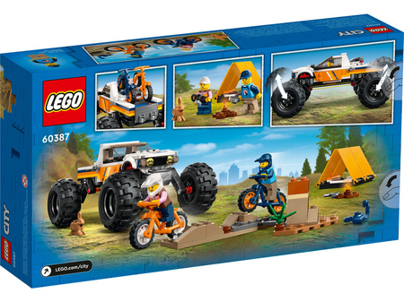 LEGO 60387 CityPrzygody samochodem terenowym z napędem 4x4