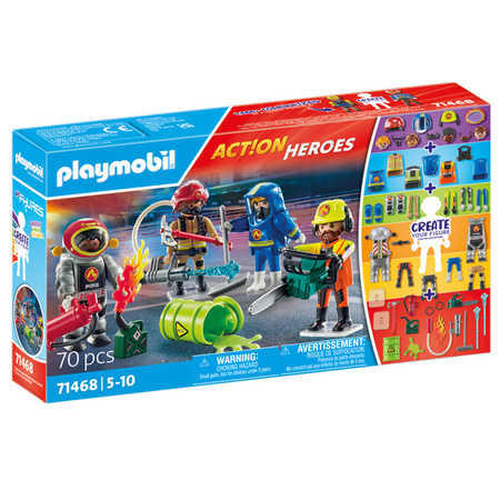 Playmobil 71468 Zestaw figurek Straż Pożarna My Figures