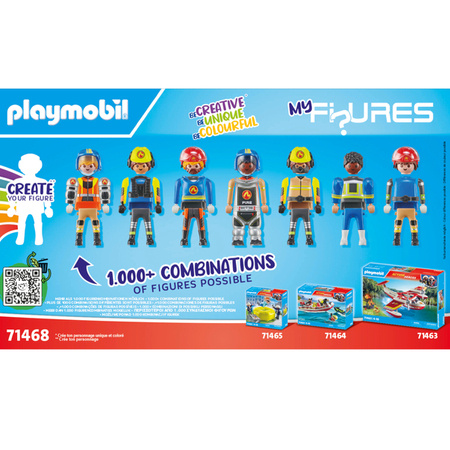 Playmobil 71468 Zestaw figurek Straż Pożarna My Figures