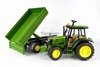 Bruder 02108 traktor John Deere 5115M z przyczepą