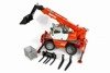 Bruder 02129 ładowarka Manitou z akcesoriami