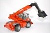 Bruder 02129 ładowarka Manitou z akcesoriami