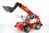 Bruder 02129 ładowarka Manitou z akcesoriami