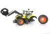 Bruder 03013+02203 traktor Claas+przyczepa+figurka