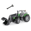 Bruder 03081 traktor ciągnik Deutz z ładowaczem