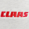 CLAAS 110cm SZARA Koszulka haftowane logo bawełna